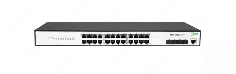 Коммутатор L2 управляемый SNR-S2962-24T 24 порта FE/GE  4×SFP  гибридный