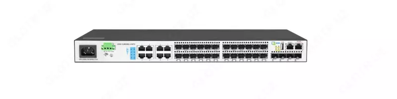 Коммутатор L3 управляемый SNR-S3850G-24FX 16×SFP + 8 Combo GE + 4×10G SFP+