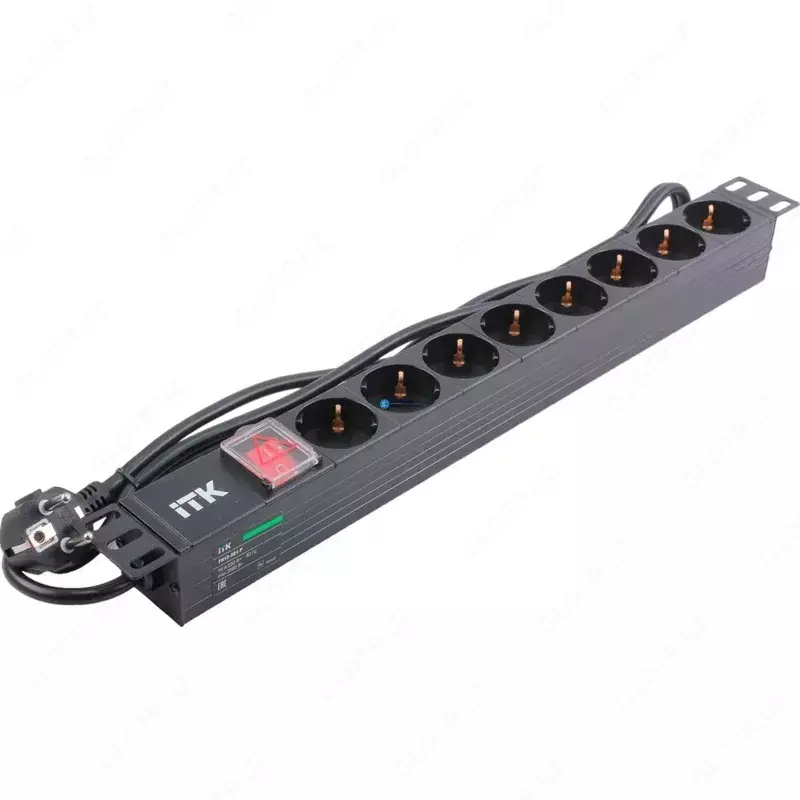 Блок розеток PDU ITK 19 1U  6–9 розеток (в ассортименте)