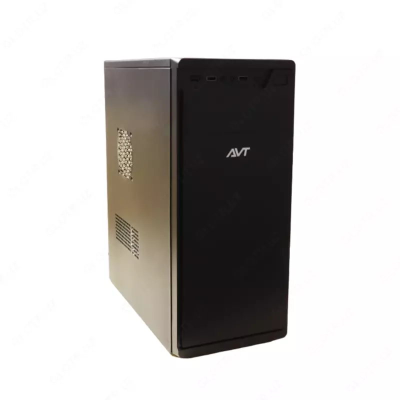 Компьютерный корпус AVT SN Black с блоком питания 450 Вт