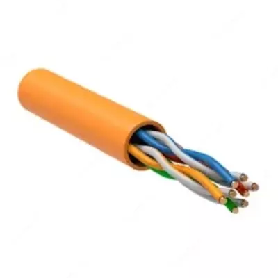ITK Oralgan juft U/UTP kat.5E 4x2x24AWG LSZH toq sariq (305m) (galtak narxi)