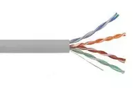 ITK Кабель связи витая пара F/UTP  кат.5E 4x2х24AWG solid  PVC  305м  серый (цена за бухту)