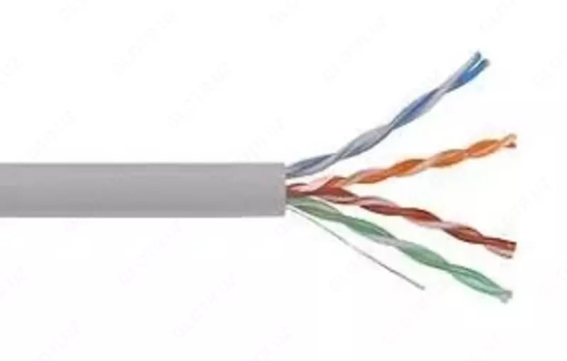 ITK Кабель связи витая пара F/UTP  кат.5E 4x2х24AWG solid  PVC  305м  серый (цена за бухту)