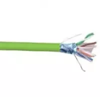 ITK Витая пара F/UTP кат.5E 4x2х24AWG solid LSZH нг(А)-HFLTx зеленый (305м) (цена за бухту)