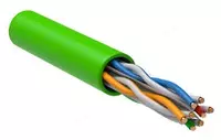 ITK Витая пара U/UTP кат.6 4x2х23AWG solid LSLTx нг(А)-LSLTx зеленый (305м) (цена за бухту)