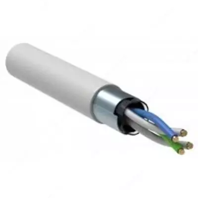 ITK Витая пара F/UTP кат.6 4х2х23AWG solid PVCLS нг(А)-LSLTx белый (305м) (цена за бухту)