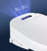  Yon paneli bo‘lgan elektr aqlli hojatxona o‘rindig‘i. мой сайт