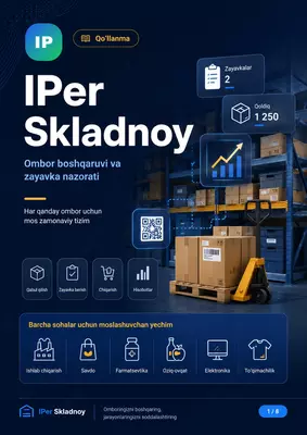 Ombor uchun dastur | Kirim-chiqim  qoldiq  nakladnoy  Telegram