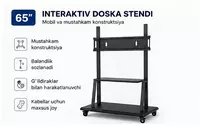  Interaktiv panel 65 dyuymli android 14  4K  4GB / 32GB - 
