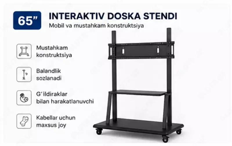  Interaktiv panel 65 dyuymli android 14  4K  4GB / 32GB - 