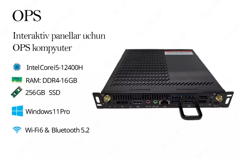  Interaktiv panel 75 dyuymli android 14 4K 4GB / 32GB - 