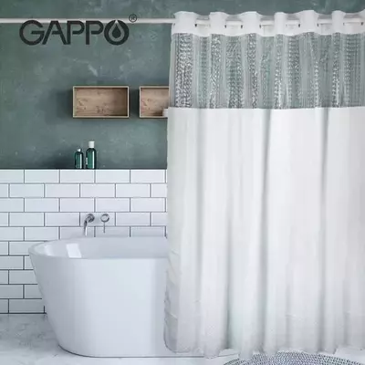 GAPPO G8601 vannaxona pardasi (180x180 sm  Oq)