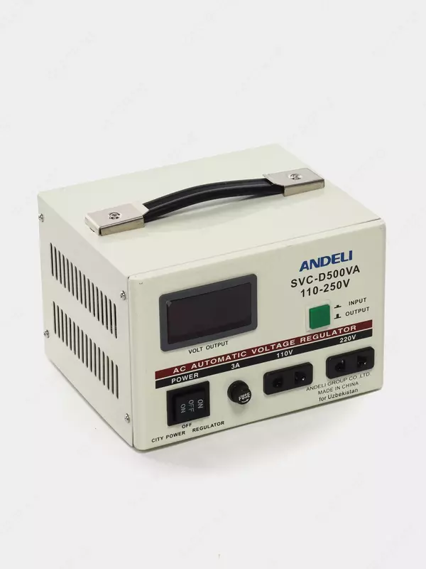  Стабилизатор напряжения Andeli SVC-D500VA (110-250) - 