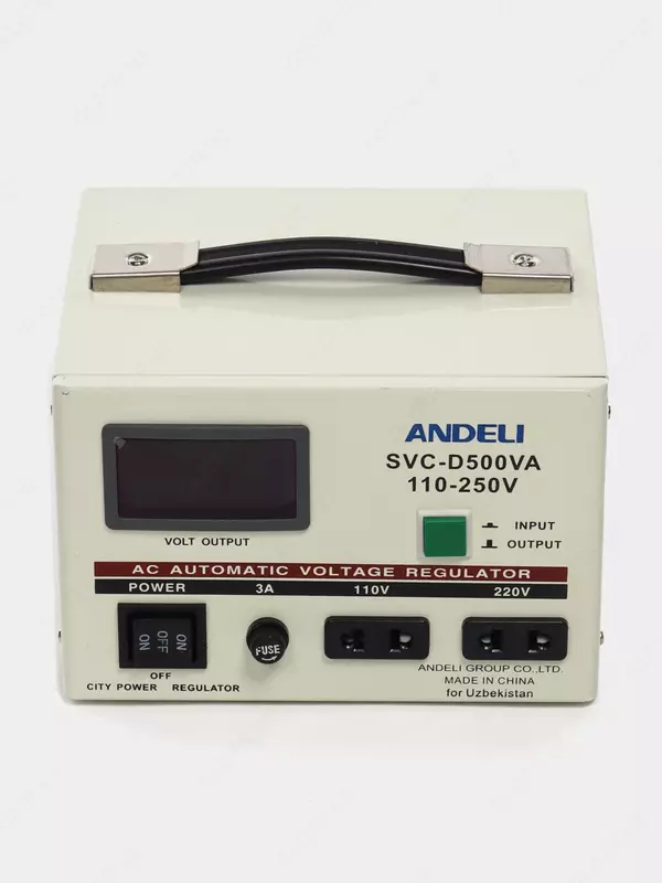 Стабилизатор напряжения Andeli SVC-D500VA (110-250)
