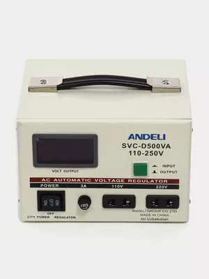 Стабилизатор напряжения Andeli SVC-D500VA (110-250)