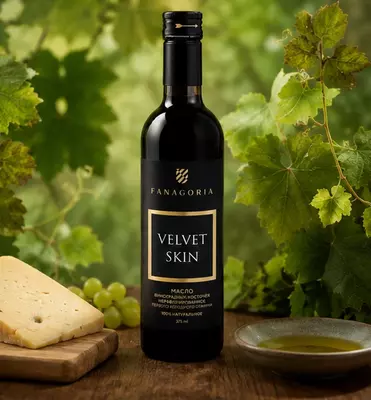 Масло виноградное Фанагория Velvet Skin нераф холодного отжима Фанагория АПФ с/б, 375 мл