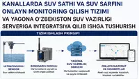 Интеграция системы онлайн мониторинга уровня и расхода воды с Единой информационной системой Министерства водного хозяйства Республики Узбекистан