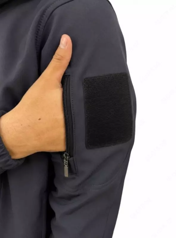 Kapyushonli taktik fleece kostyumi — qishki maxsus kiyim