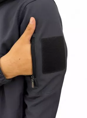 Kapyushonli taktik fleece kostyumi — qishki maxsus kiyim