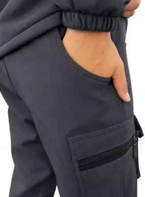 Kapyushonli taktik fleece kostyumi — qishki maxsus kiyim