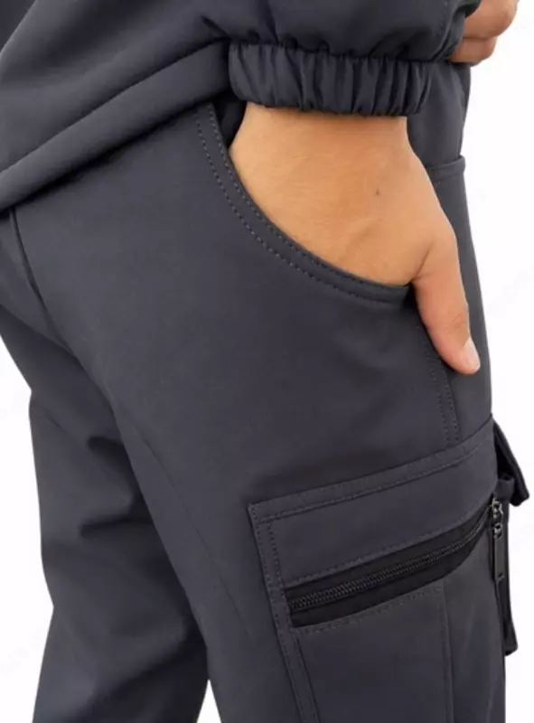 Kapyushonli taktik fleece kostyumi — qishki maxsus kiyim