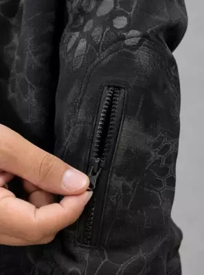 Kapyushonli taktik fleece kostyumi — qishki maxsus kiyim