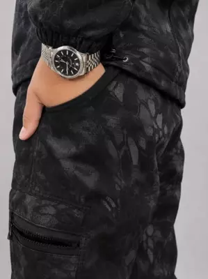 Kapyushonli taktik fleece kostyumi — qishki maxsus kiyim