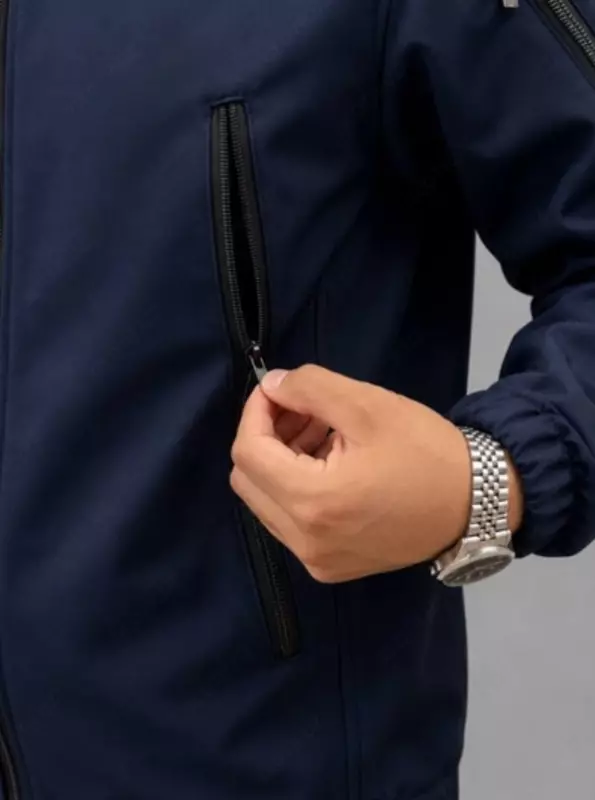 Kapyushonli qishki fleece kostyumi — issiq va qulay kurtka + shim