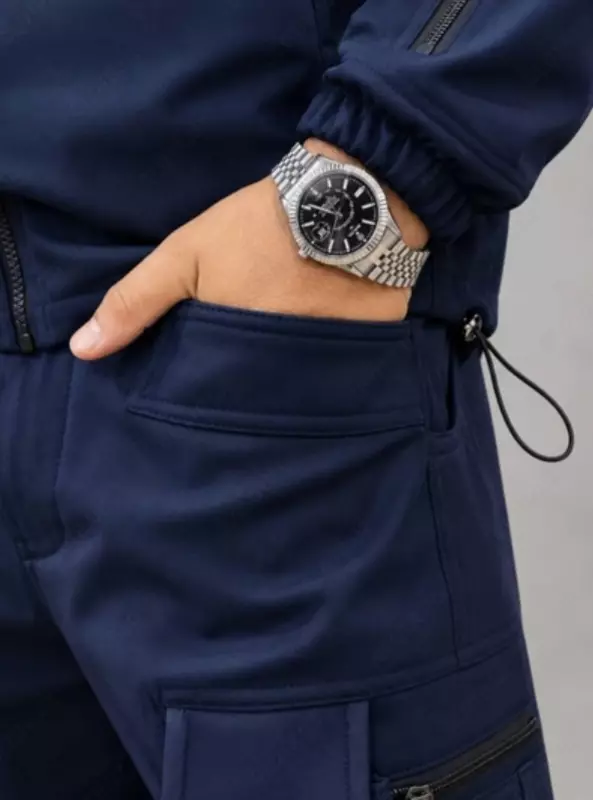 Kapyushonli qishki fleece kostyumi — issiq va qulay kurtka + shim