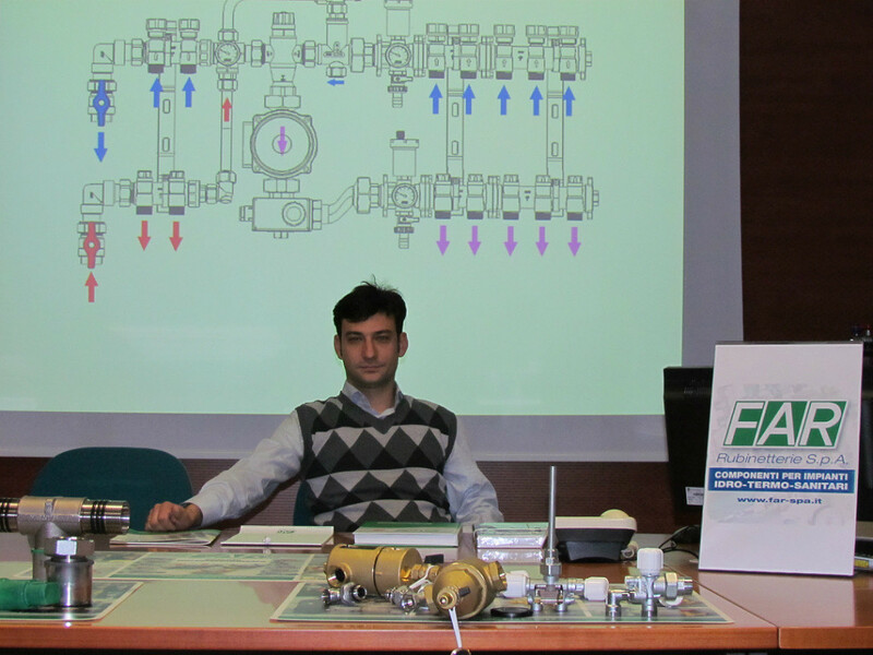 Для группы монтажников от магазина Thermo House было организовано поездка для повышение квалификации в Итальянский производственный завод котлов Ferolli и завод запорный арматуры FAR!