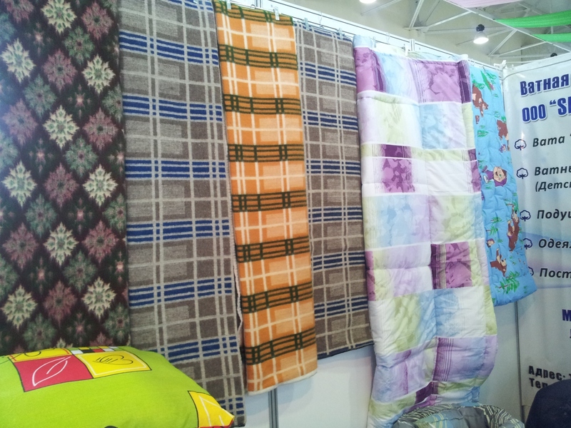 на выставке 