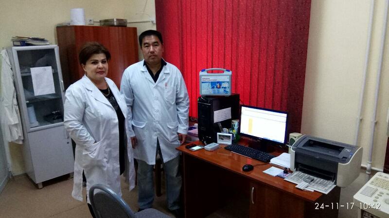 Установка СИСТЕМЫ ХОЛТЕРОВСКОГО МОНИТОРИРОВАНИЯ АД EC-ABP в Хорезме