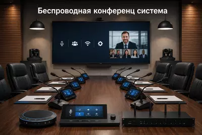 Беспроводная конференц система