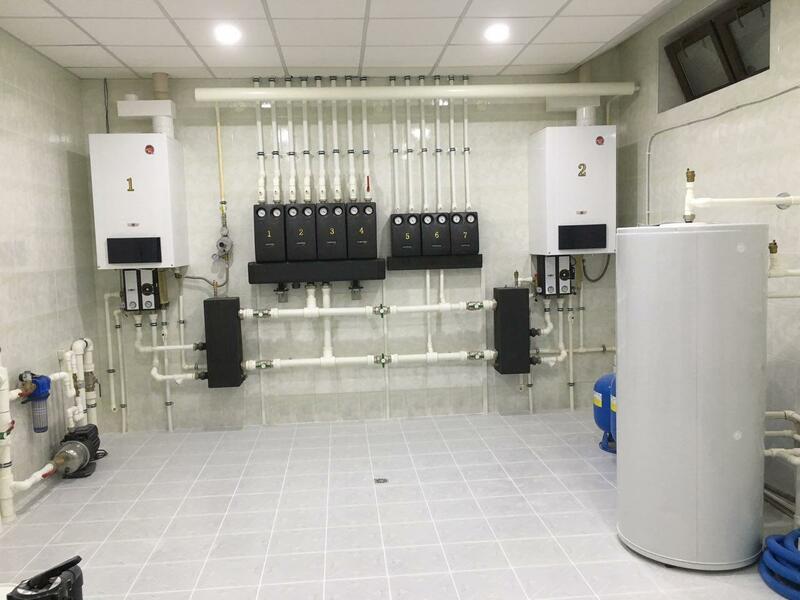 Настенные конденсационные котлы WOLF CGB-100kW