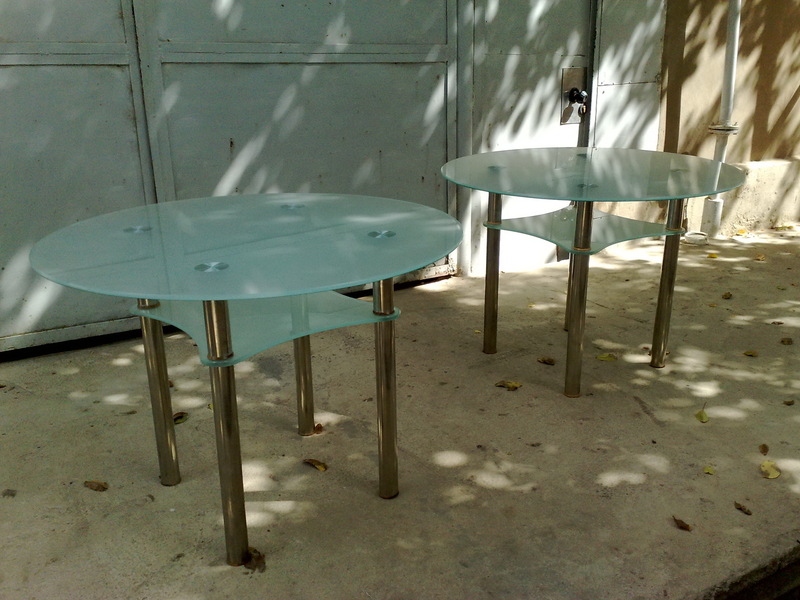 Изготовление журнальных столиков, обеденных столов, подставок под ТВ и прочие под заказ!