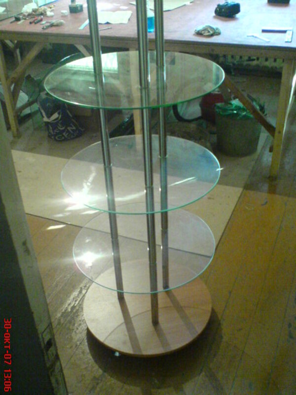 Изготовление специальных конструкций из стекла под заказ!