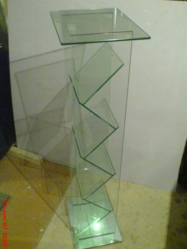 Изготовление специальных конструкций из стекла под заказ!