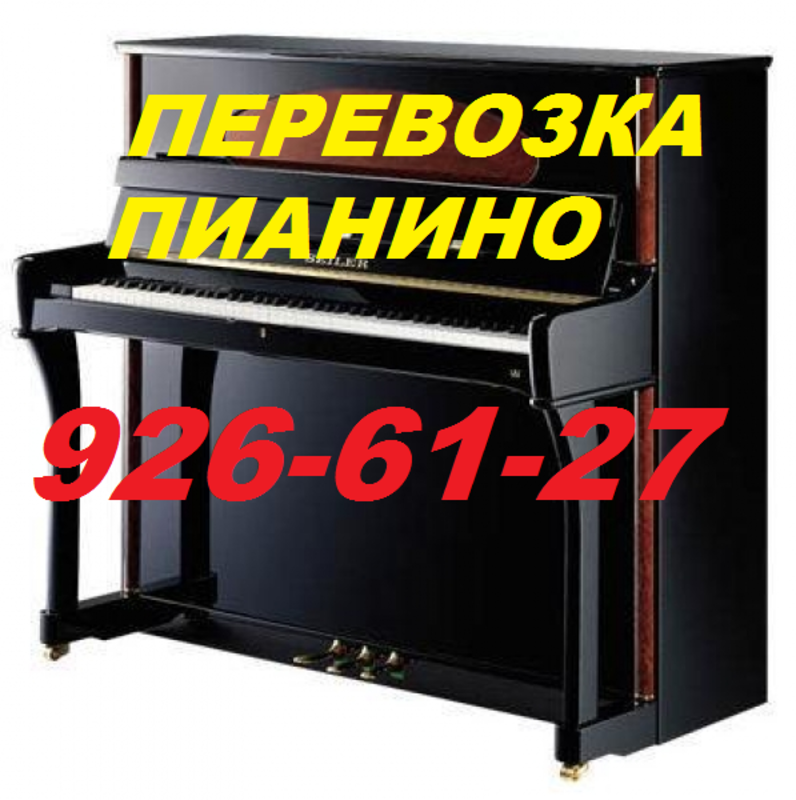 Аккуратно перевозим пианино,рояль,пианолы,клавиолы и другие музыкальные инструменты. 
Авто Мерседес и техничные грузчики.