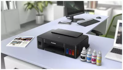 Струйные цветные МФУ 3в1 А4