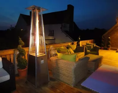 Уличный камины инфракрасный