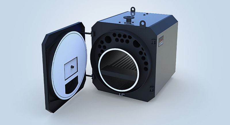 Котел твердотопливный