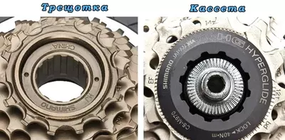 Касета \ Трещетки