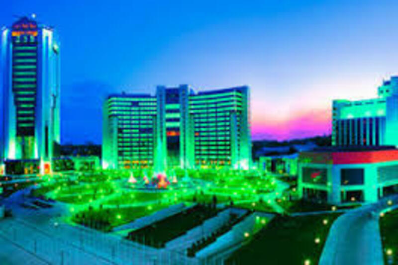 Ночной Ташкент