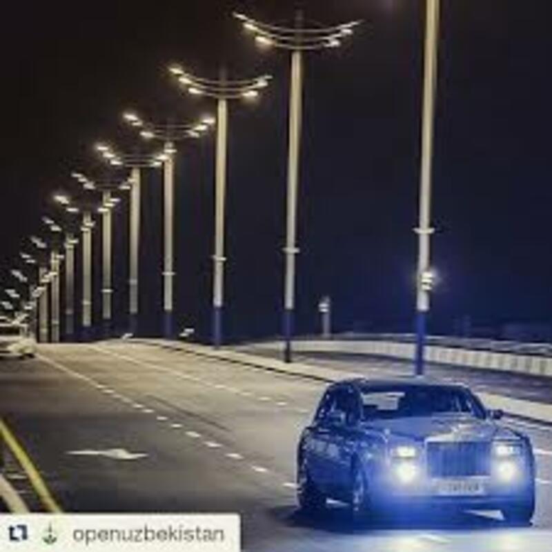 Ночной Ташкент