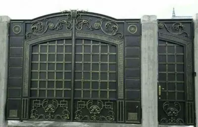 Кованные ворота