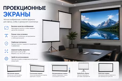 Проекционные экраны