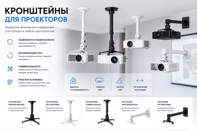 Кронштейны для проекторов