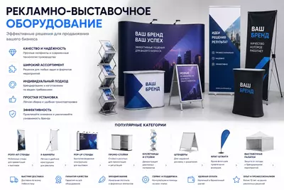 Рекламно-выставочное оборудование