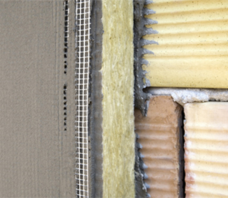 Монтаж стеклосетку 