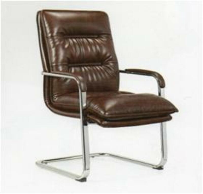 Офисное кресло визитор 386 v(черный , коричневый)